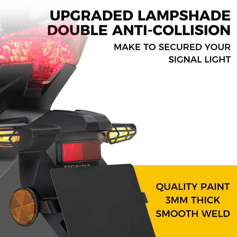 Honda Click V2 Signal Light Guard Protector For Motorcycle Click 125i ...