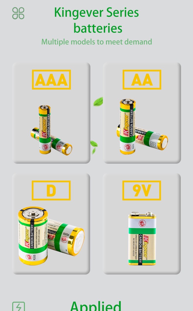 100% Original R03 AAA R03 4pcs/Pack Extra Heavy Duty Battery Metal ...