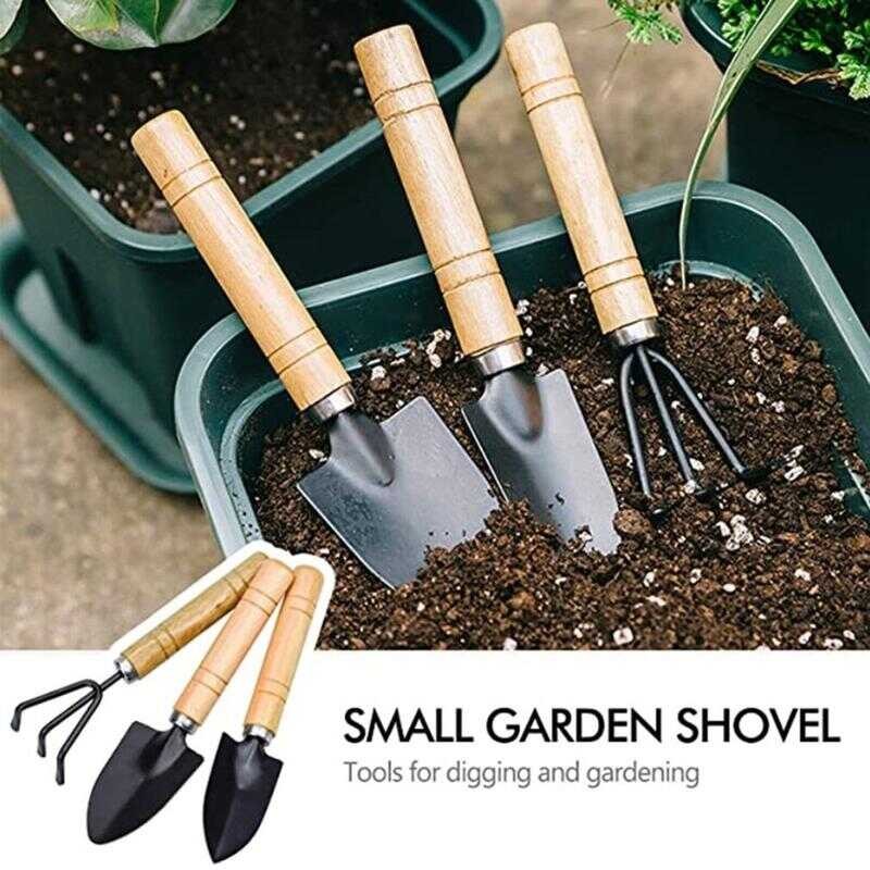 F54 Set Of 3 Mini Shovel Planting Tools/Gardening Tools (Spade, Shovel ...