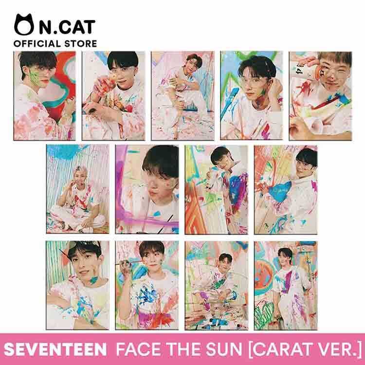 Shop seventeen face the sun carat version for Sale on Shopee