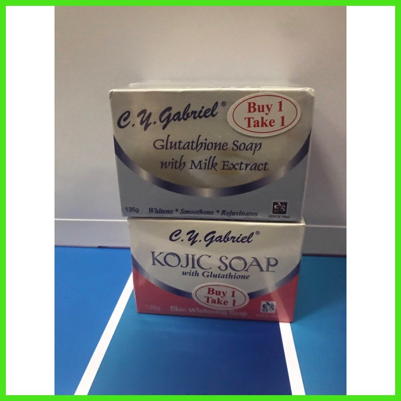 cy gabriel kojic soap with glutathione Summer glow is real! , Kojic + Glutathione with Milk = perfect combo for that fresh, glowing skin , Must-have this season!, Grab your C.Y. Glutathione Soaps now!   CY GABRIEL KOJIC