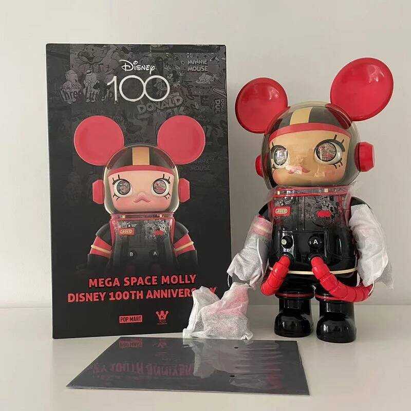 POP MART Genuine MEGA SPACE MOLLY Disney 100Th Anniversary Series