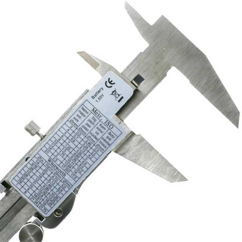 Digital 57 Stainless Steel Vernier Calipers 150 Mm 6-Inch Electronic ...