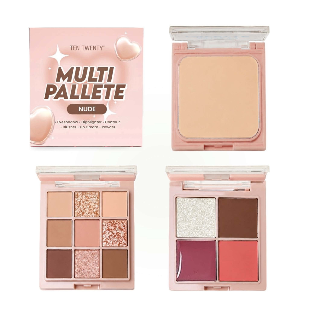 TEN TWENTY All in One Multi Palette Powder, Eyeshadow, Contour ...