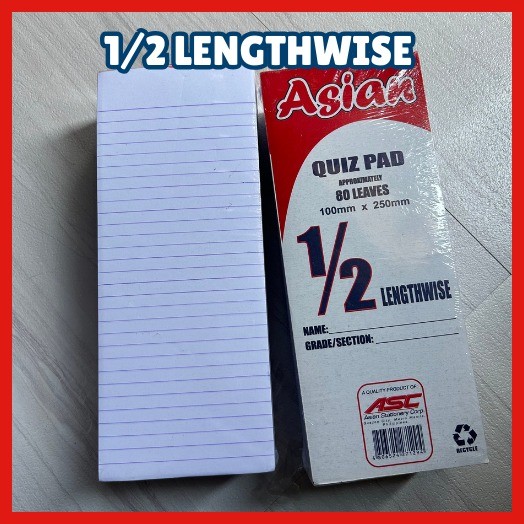Shop 1 half crosswise paper for Sale on Shopee Philippines