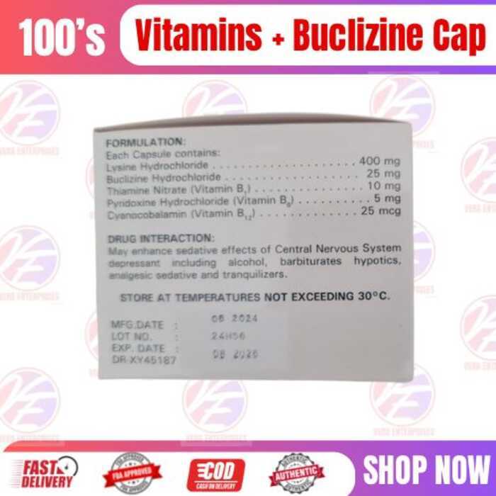 Shop multivitamins buclizine for Sale on Shopee Philippines