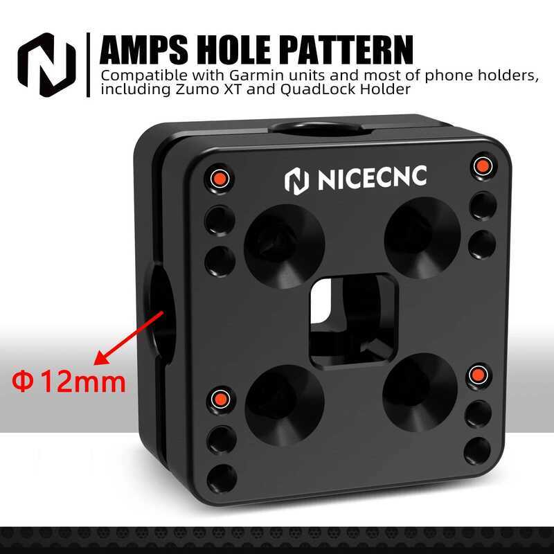 GPS 555 Navigator Roadbook Arms Bracket/Phone Holder AMPS Pattern For ...
