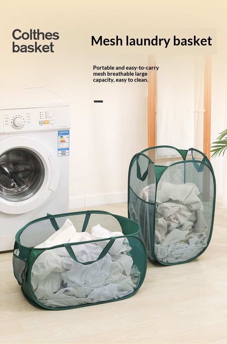 Dirty Clothes Basket Bathroom Classification Laundry Basket Large Dirty ...