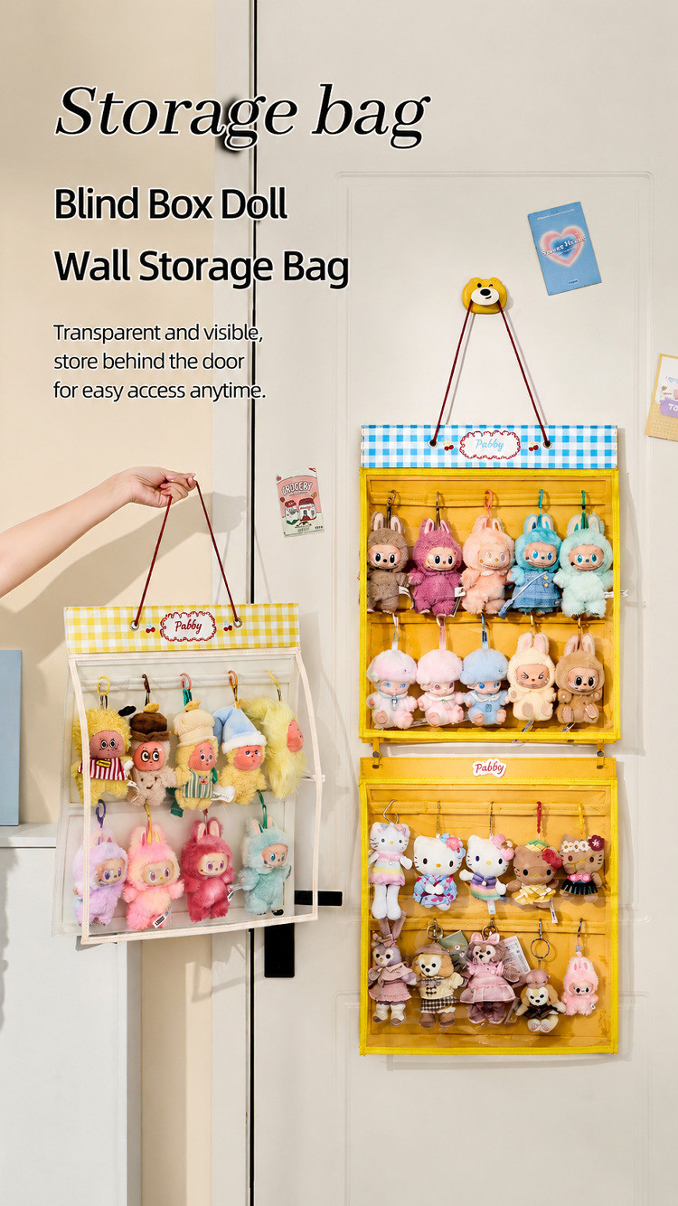 【BEST SELLER】Transparent Storage Hanging Bag Large Capacity | Multi ...