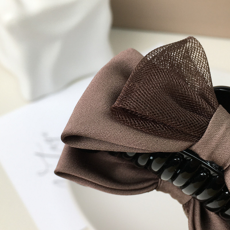 Exquisite Medium Small Size Bow Grab Clip High-End Feeling 2026 New ...