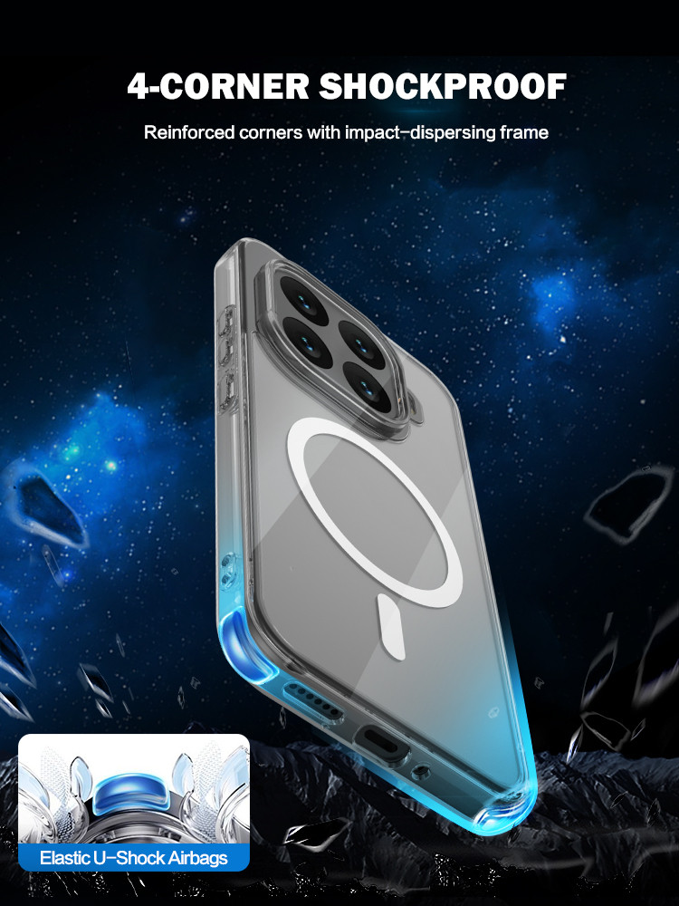 Lereach for Xiaomi 17T Pro 15T Pro 17 Ultra Magnetic Case Crystal Clear ...