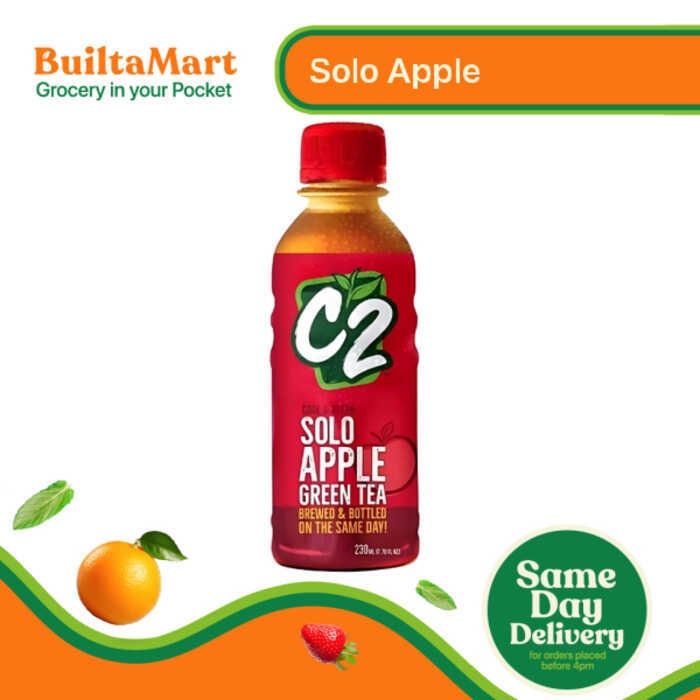 C2 Apple 230ml Refreshing Green Tea