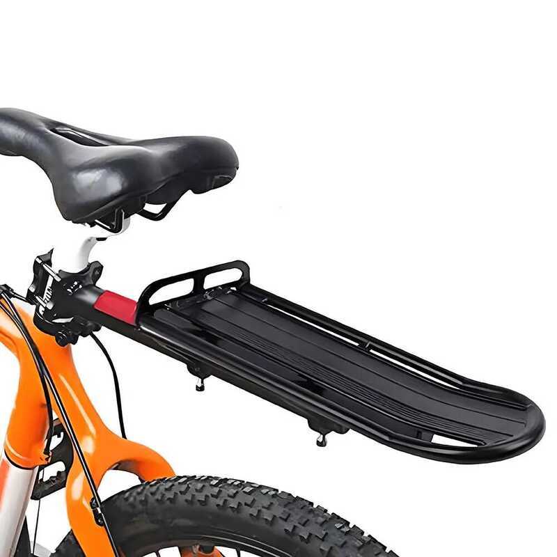 Luggage ♠ l Carrier Bike Aluminum Alloy Adjustable Bicycle Cargo Rear ...