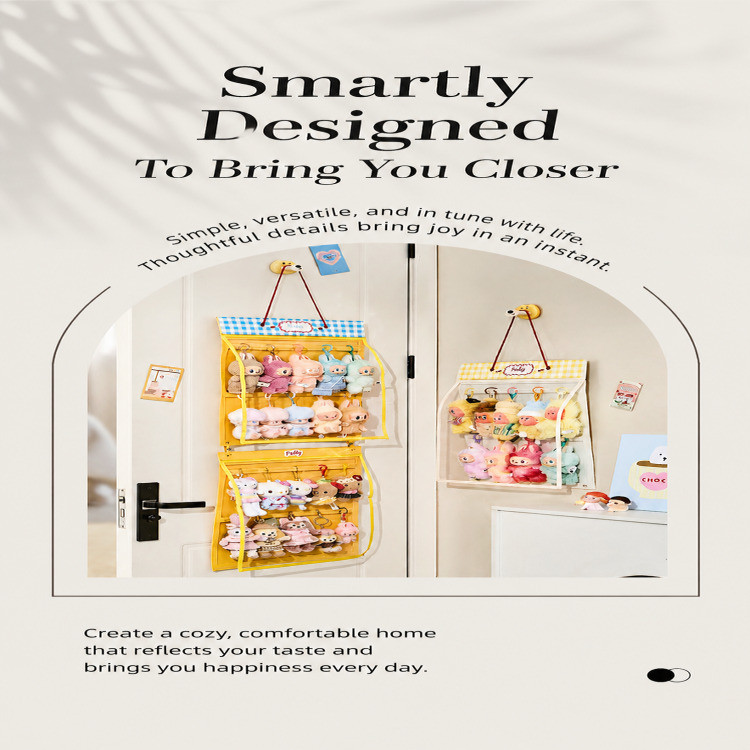 【BEST SELLER】Transparent Storage Hanging Bag Large Capacity | Multi ...