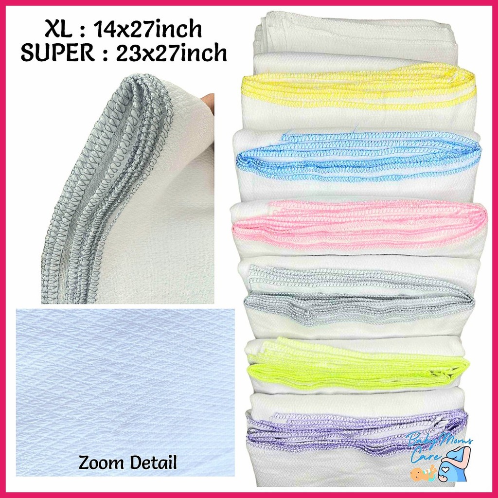 ♂ 3pcs/6pcs/1dozen Birdseye Lampin Cloth Diaper For Newborn Baby ...