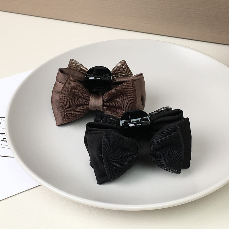 Exquisite Medium Small Size Bow Grab Clip High-End Feeling 2026 New ...