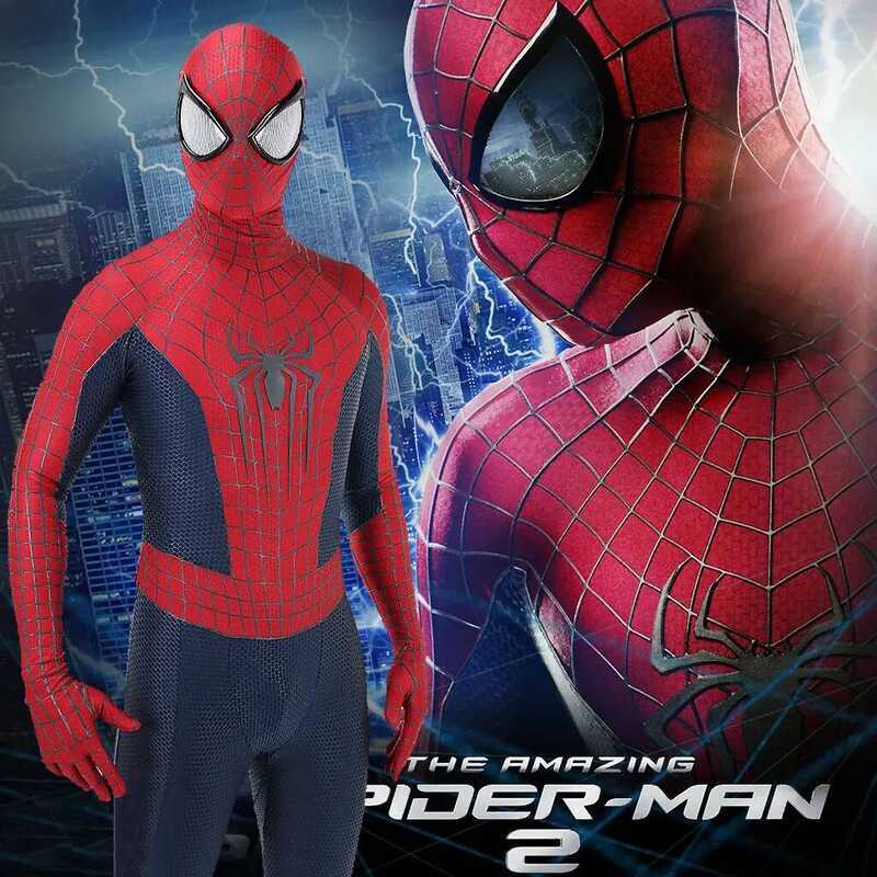 LOGO TASM 3D 1 Cosplay Amazing Spiderman Andrew Garfield Costume ...