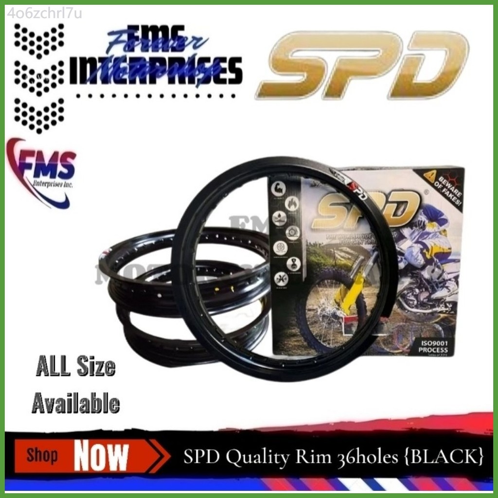 Best Top SPD Quality Rim 36holes {BLACK} All Size Available! | Shopee ...
