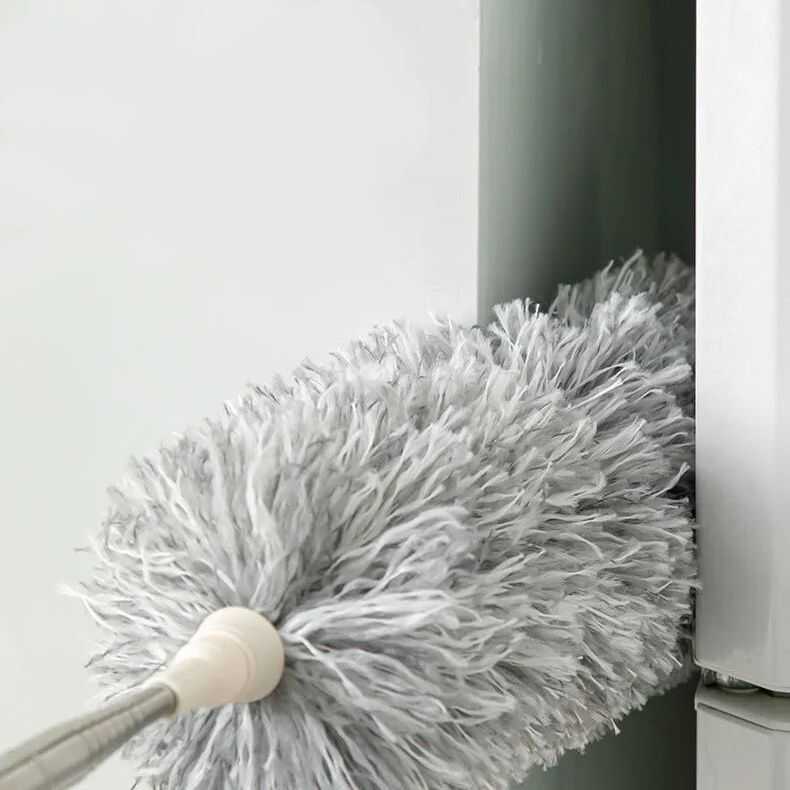 Microfiber Duster Telescopic Extendable Magic Cleaning Brush Feather ...