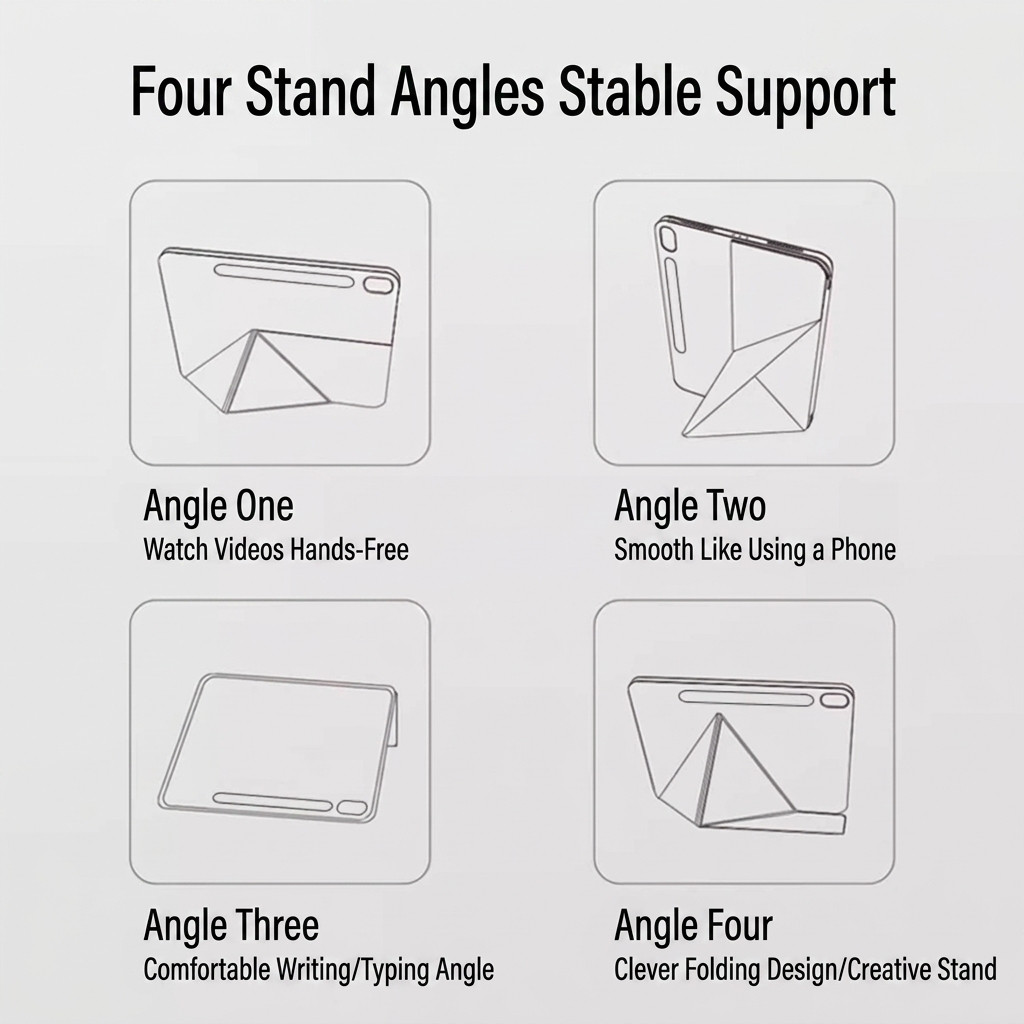 Magnetic Double-Side Attraction Protective Case Sleeve Shell Cover For ...