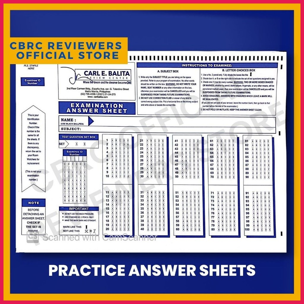 Shop scantron for Sale on Shopee Philippines