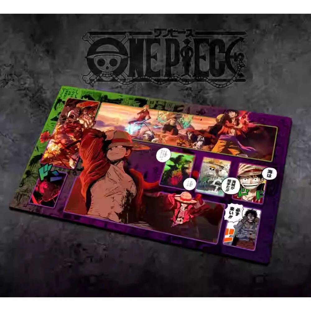 Four leaves Bordspel MTG speelmat gratis waterdichte tas, TCG Card Game Table mat formaat 60 x 35 cm muismat compatibel met MTG TCG (Green Mana Fores), 20220823