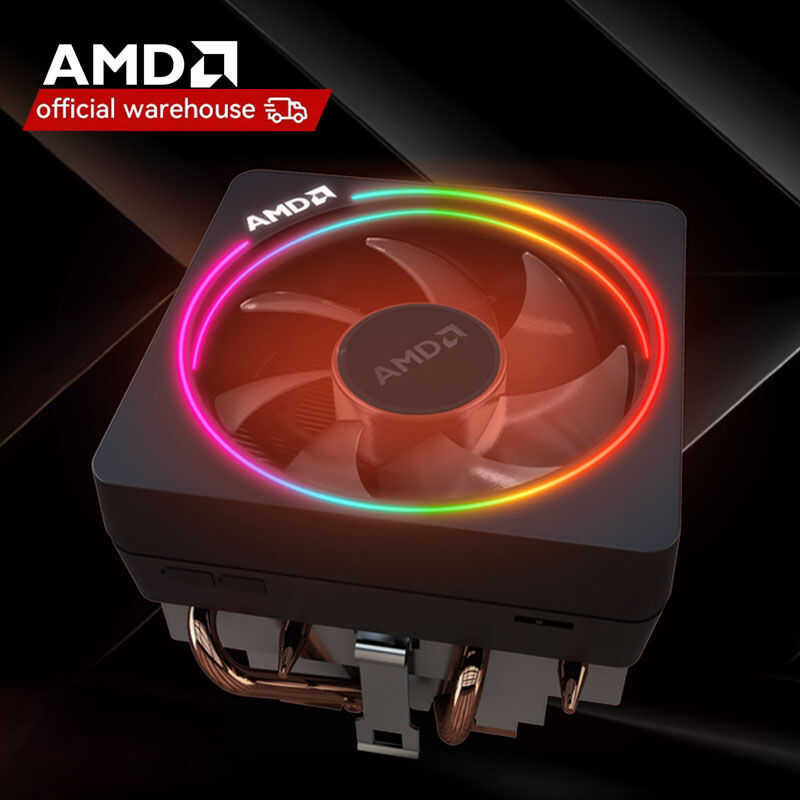 Tt New Ryzen Cooler Wraith Prism Fan Original 4 . R3 R5 R7 R9 CPU Can ...