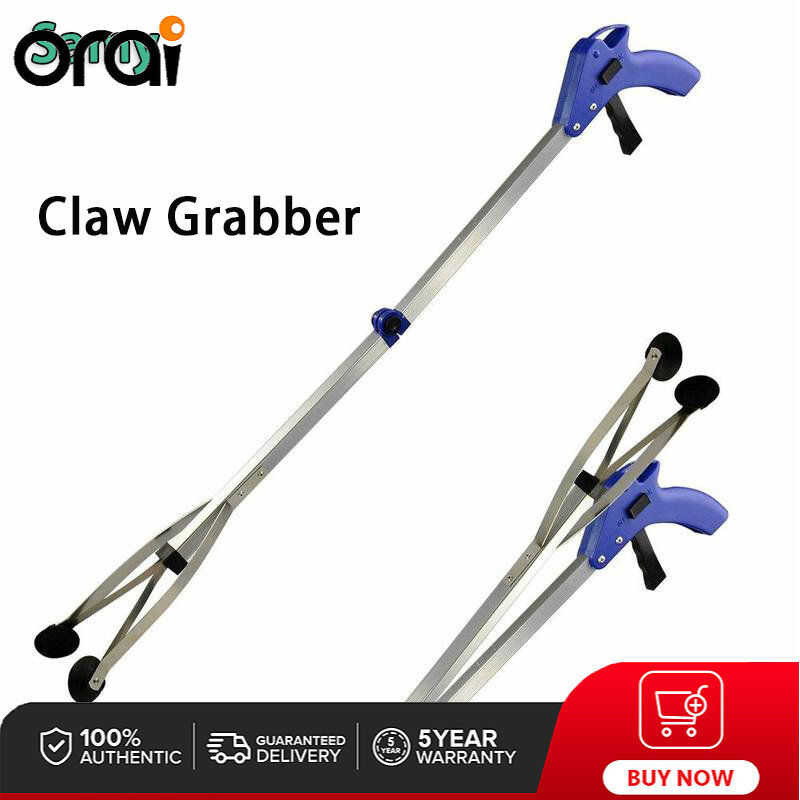 Foldable Metal Sanitation Gripper Practical Extra Long Arm Extension ...
