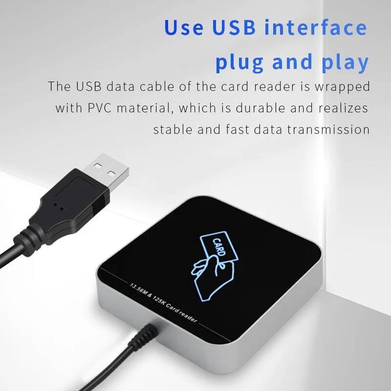 Frequency Dual 125khz 13.56mhz Contactless Smart NFC Desop Plug and ...