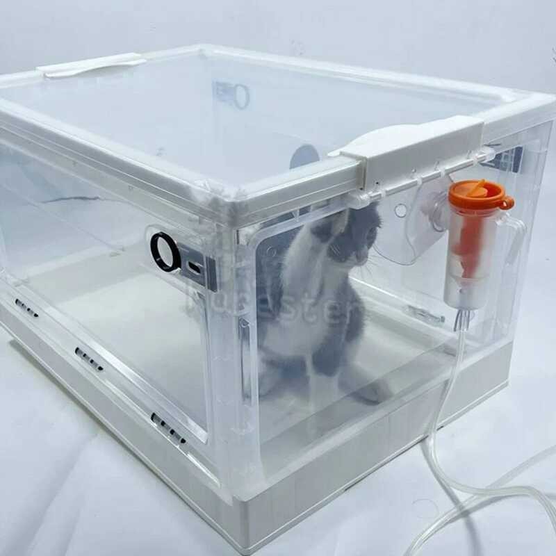 Pet Atomization Box Oxygen Room Foldable Easy To Carry Veterinary ...