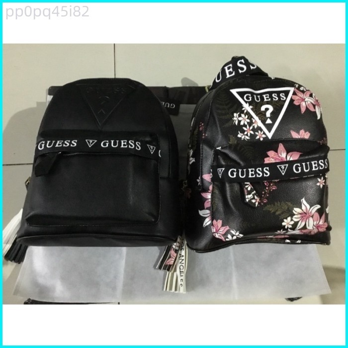 guess mini backpack price philippines Leather Backpack, multiple pockets and zipper by OAK & ELK TAN Designed for comfort GUESS Women's Monogram Backpack Set