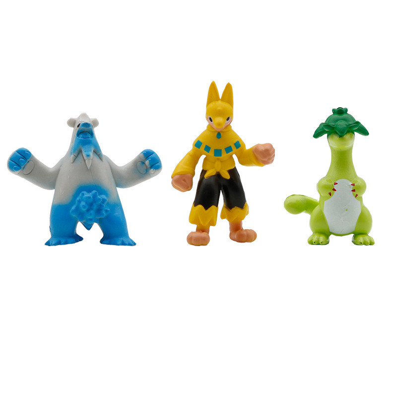 18Pcs/Set Palworld Action Figure Toy Model Doll Grizzbolt Lamball ...
