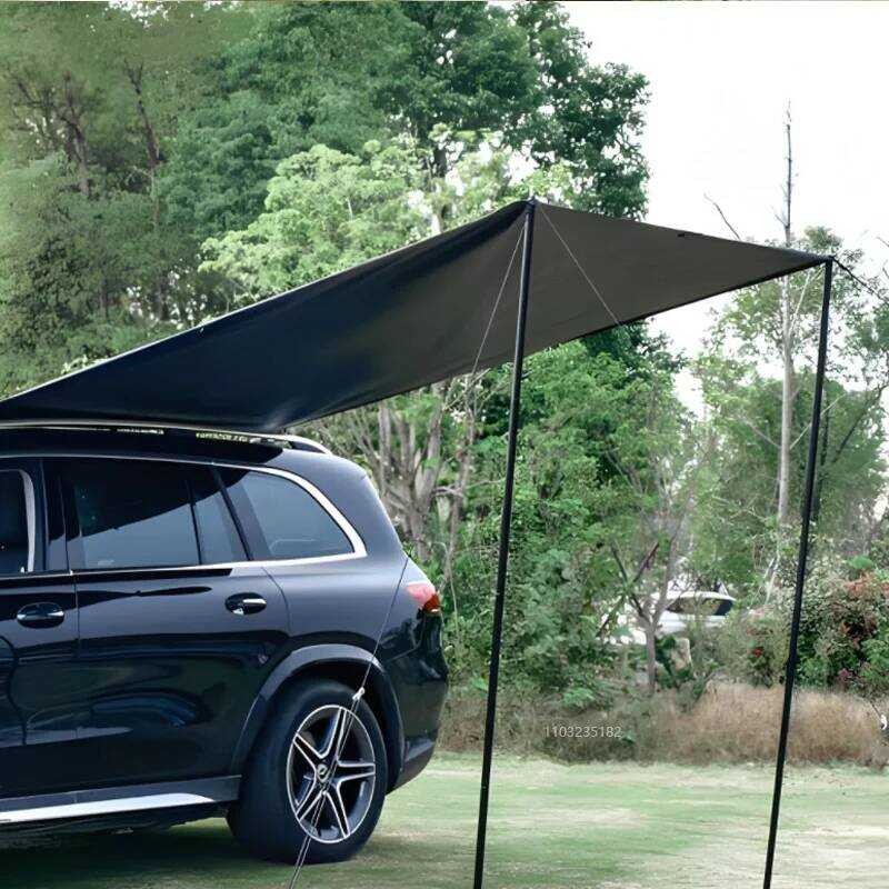 Tent, Car Outdoor Waterproof Camping Vehicle With Side And Sunshade ...