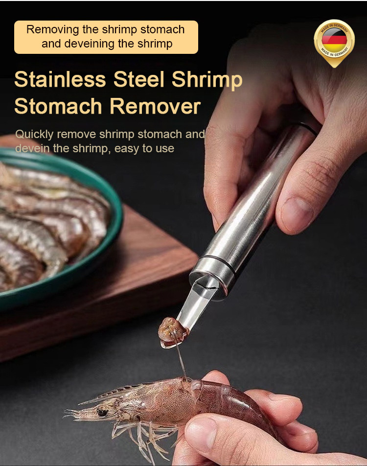 5 In 1 Stainless Steel Shrimp Stomach Remover Deveining Tool /Kitchen ...