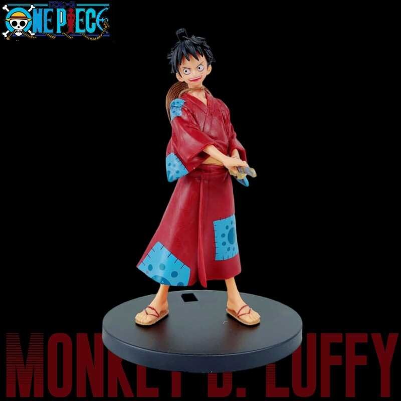 Sea⭐ ⭐Aa A One Piece Figure Set: Kimono Luffy, Zoro, Sanji, Nami, Wapoo ...