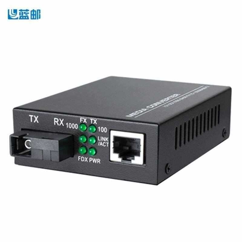 Blue Post Gigabit Mode Single Fiber Transceiver Switch Optical ...