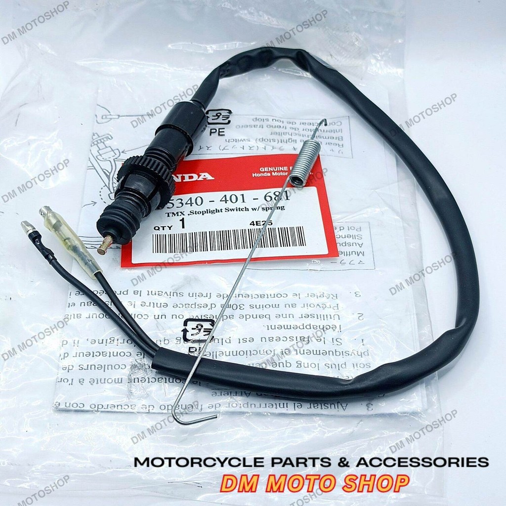TMX Honda 125 CB125 Stoplight Switch – Rear Brake Light Activator ...