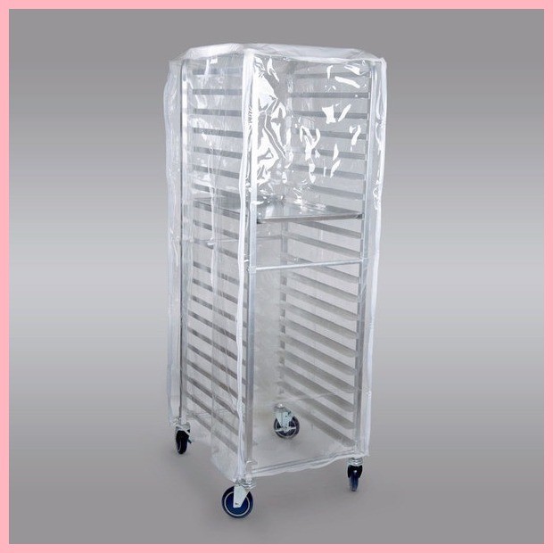 clear Plastic Cover for Baking trolley Bread Speed rack Cooling ...