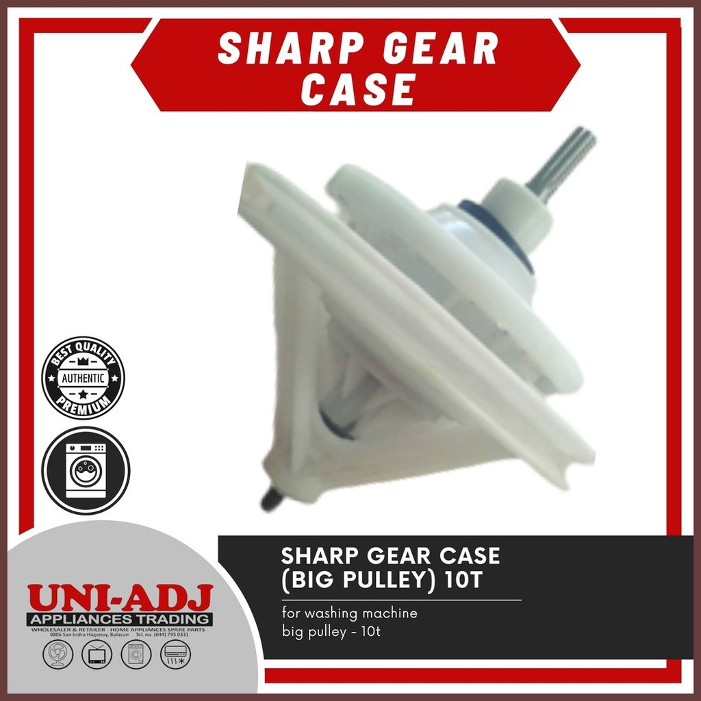 Sharp Gear case Assembly (Big pulley) 10T | Shopee Philippines