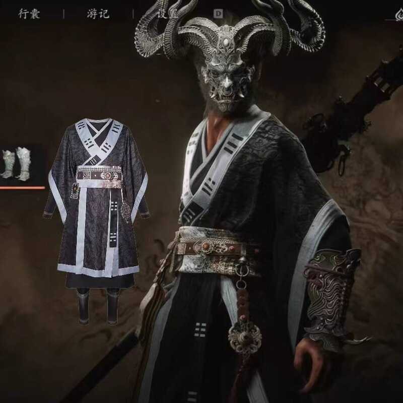 Wukong Black Myth Yin Yang Robe Game Equipment Same Style Cosplay Stage ...
