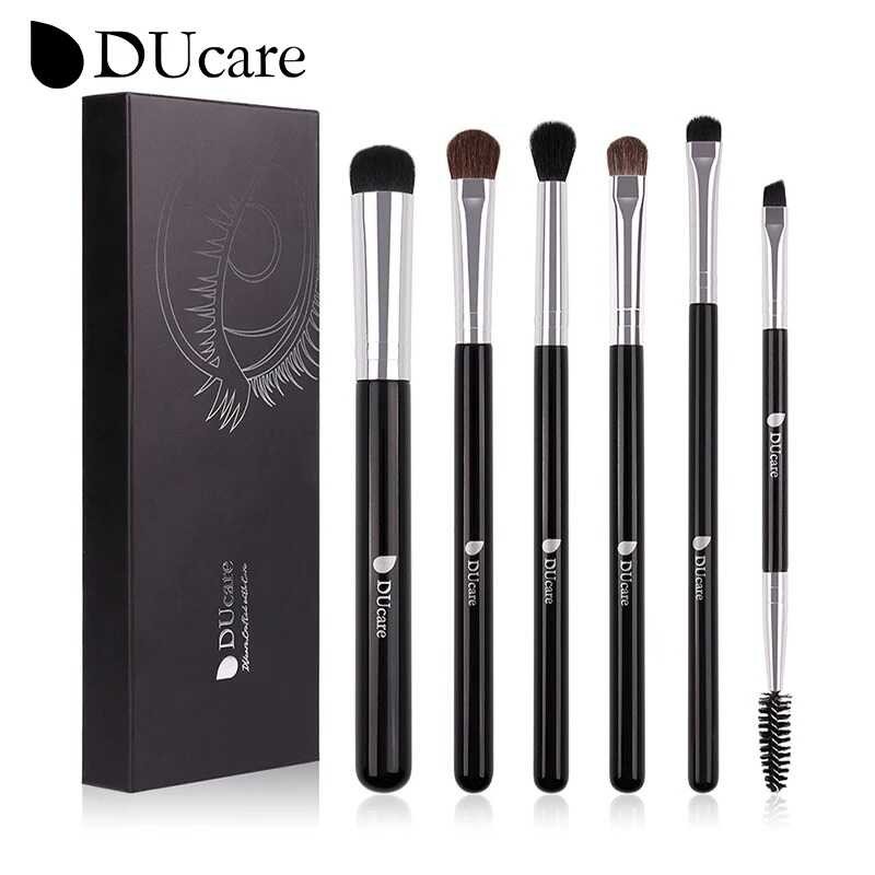 Ducare 6Pcs/Set Brush Set Premium Eye Makeup Professional Eyeshadow ...