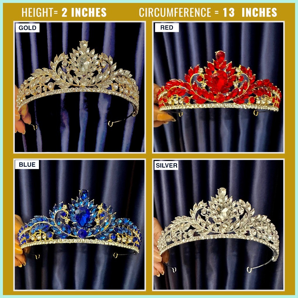ELEGANT PAGEANT AND BRIDAL TIARA CROWNS | Shopee Philippines