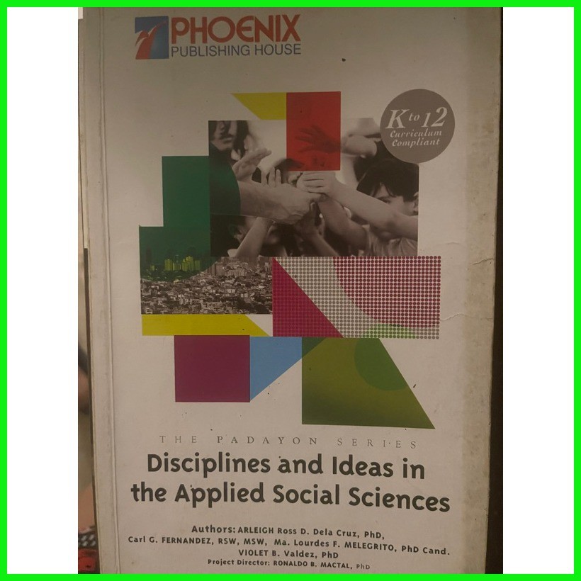 Disciplines and Ideas in Applied Social Science book Senior High SHS ...