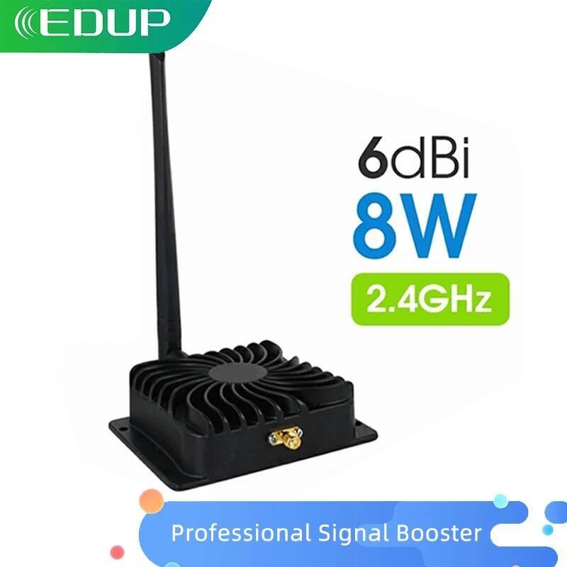 8W EDUP WiFi 2.4GHz Wifi Power Signal Amplifier Router Extend Wireless ...