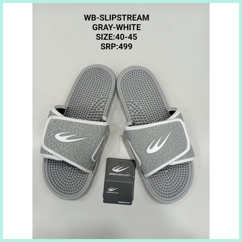 SLIPSTREAM World Balance Massage Slippers for Mens | Shopee Philippines