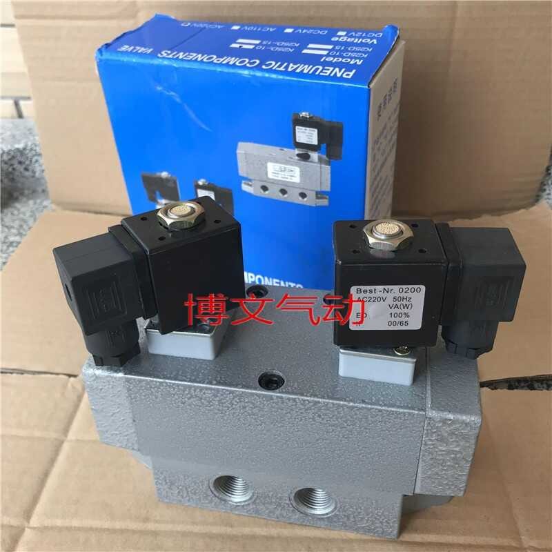 K25D2H-10 Solenoid Five-Port Two-Position Five-Way Slide Double ...