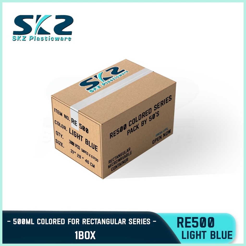 SKZ 1BOX COLORED CONTAINER RECTANGULAR SERIES RE500 ENVIRONMNTAL ...
