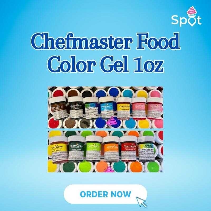 Chefmaster Food Color Gel 1Oz 8D0 | Shopee Philippines