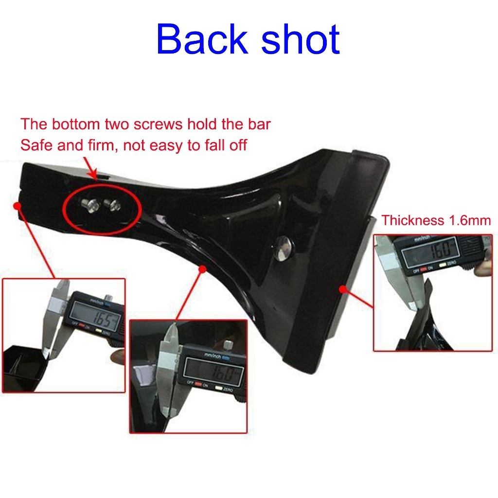 Universal Gutterless Crossbar for all types of Sedans and Hatchbacks ...