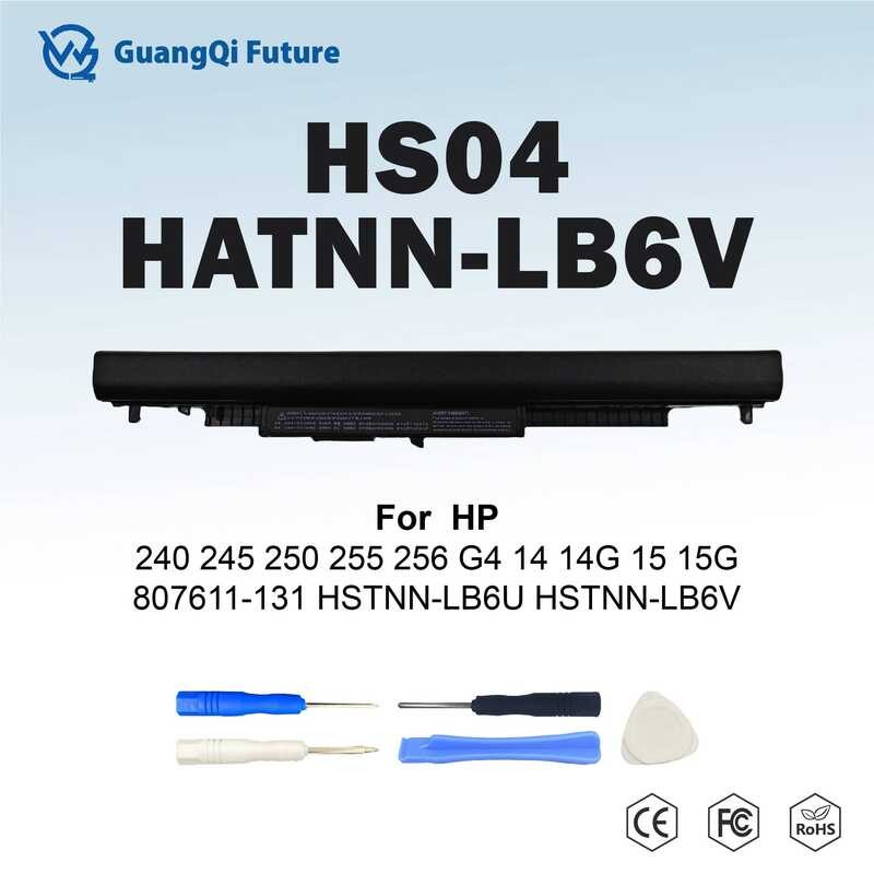 Han-Lb6v Hs04 29Wh Replacement Hs03 Battery For HP 255 245 250 240 G4 ...